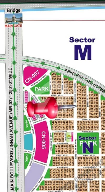 Sector N 60 Feet Road Plot Available For Sale