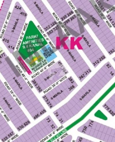 Phase 4 KK, 9 Marla Plot for sale at very attractive Location