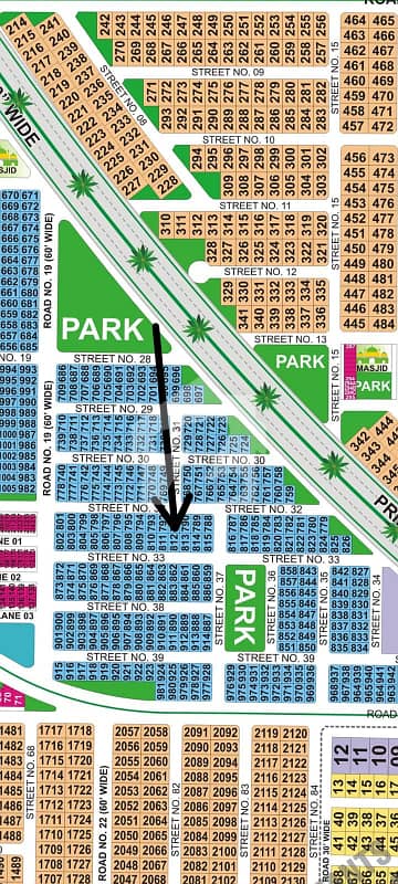 DHA Bahawalpur-10 Marla Plot near Park Good location Plot available for sale
