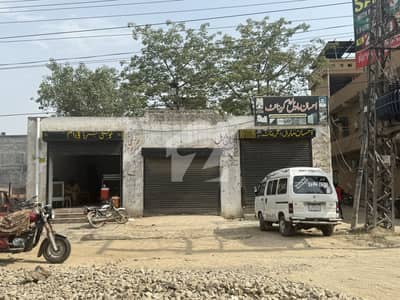 1 kanal corner commercial shops and workshop available for sale on main manawan gt road lahore