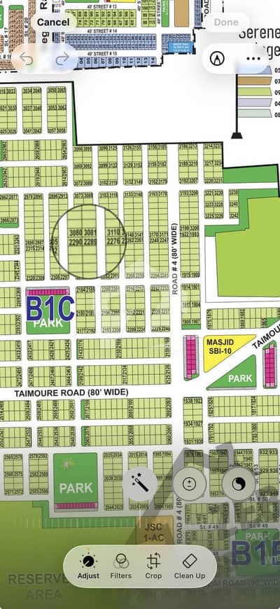 10 marla plot sector B1