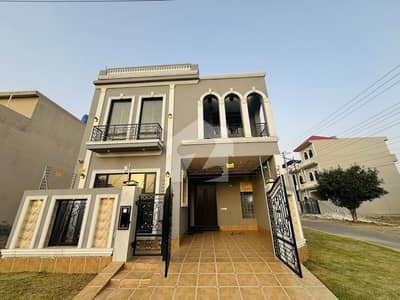 5.5 Marla Beautiful Brand New Double Storey Corner + Facing Park House For Sale In Central Park Lahore