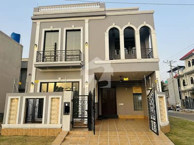 5.5 Marla Beautiful Brand New Double Storey Corner + Facing Park House For Sale In Central Park Lahore