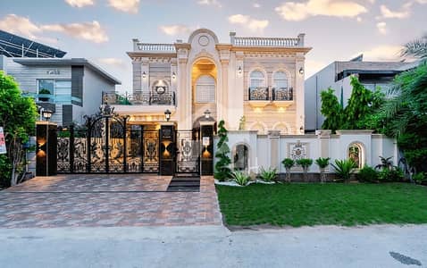 DHA 1 Kanal Brand New Faisal Rasool designed full basement Spanish Bungalow Nearest Jalal Sons For Sale