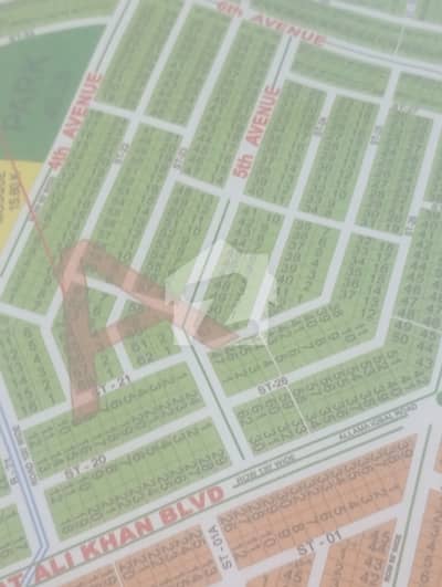 1 Kanal Plot For Sale Dha Phase 5 Islamabad Sector A