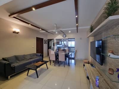 3 Bed Dd Furnished Apartment Avaiable For Rent At Clifton Block 7