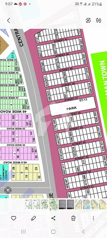 120 Sq Yd Plot Sale In Saadi Town Block 7 Scheme 33 Karachi Park Facing
