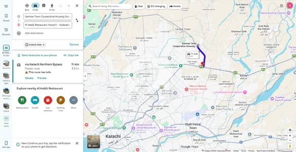 Prime 200 Sq. Yd. Plot in Samnan Town Karachi Located 12 km from Sohrab Goth Prime 200 Sq. Yd. Plot in Samnan Town Karachi Located 12 km from Sohrab Goth