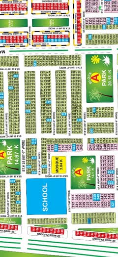 Investor rate 5 marla corner commercial plot main boulevard bahria emc