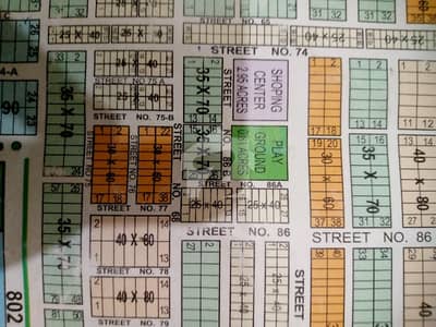 70ft wide road top Location Plot available for sale in FGEHA Sector G-14/2, Islamabad.