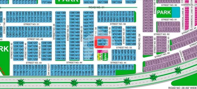 Best Location Second Corner Plot Available in DHA Sector C