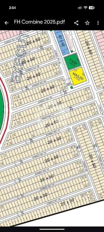 5 Marla Pair Plot Executive Block Faisal Hills For Sale