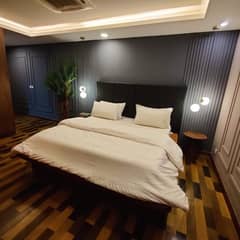 GOLD CREST MALL Apparment 2 Bedroom LONG TIME SHORT TIME Available Fully Furnished Apartment (1786) Sq Feet Approx) Available For Rent On Daily, Weekly & Monthly Basis In Gold Crest Mall, DD Block. DHA Phase 04 Lahore
