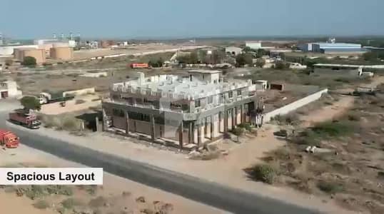 Massive Commercial Setup for Rent in Port Qasim 9800 Sq. Ft Warehouse with 5 Premium Showrooms