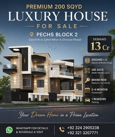 Luxury Townhouse Available for Sale