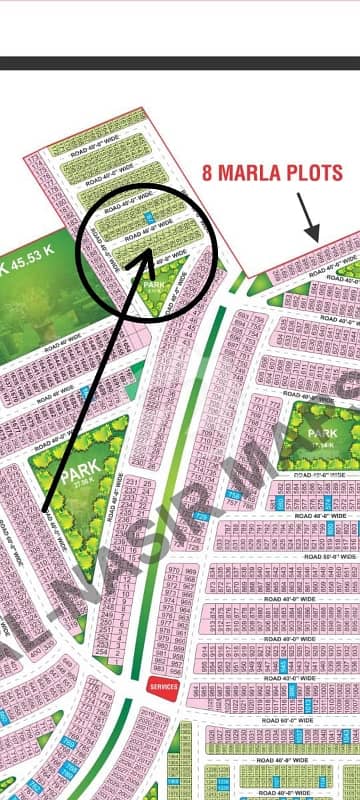 5 Marla plot 75 D phase 2 Bahria Orchard