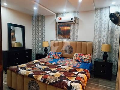Ultra Luxury 3 Marla 1 Bed Furnished Flat For Rent In Citi Housing Sialkot