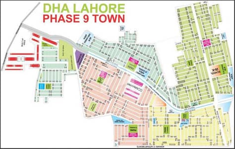 10 Marla Residential plot for sale in DHA 9 town