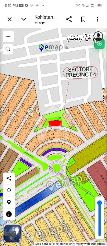 5 Marla solid land plot in sector I Precinct 4