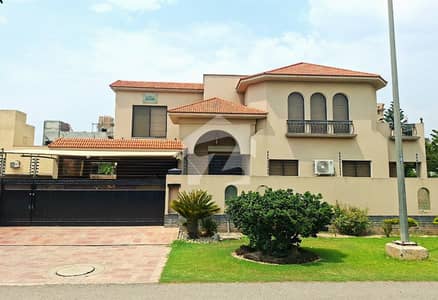 SYED BROTHERS PROUDLY OFFERS: 23 Marla Elegant And Fully Furnished Corner Bungalow Is Available In The Best Block Of DHA Lahore.