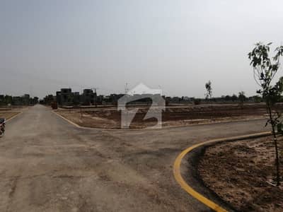 10 Marla Plot For Sale In Tulip Overseas Block 4 Month Payment Time