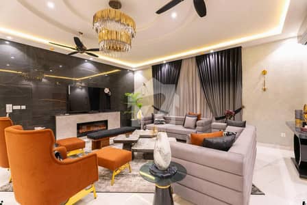 1 Kanal Brand New Outstanding Fully Furnished House Available for Rent in DHA Phase 7 Sector U - Luxury Living with Premium Furnishing in Prime Location