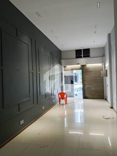 Double Height Shop for Rent | 750 Sq. Ft. | Prime Commercial Location Near Bahadurabad | PKR 3 Lac