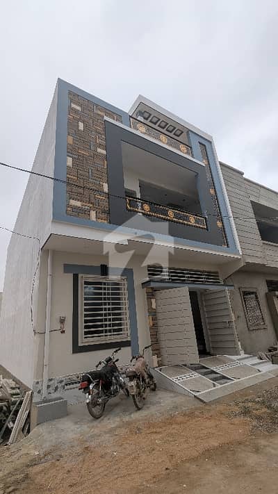 120 Square yards brand new house available for Rent Saadi Gardens