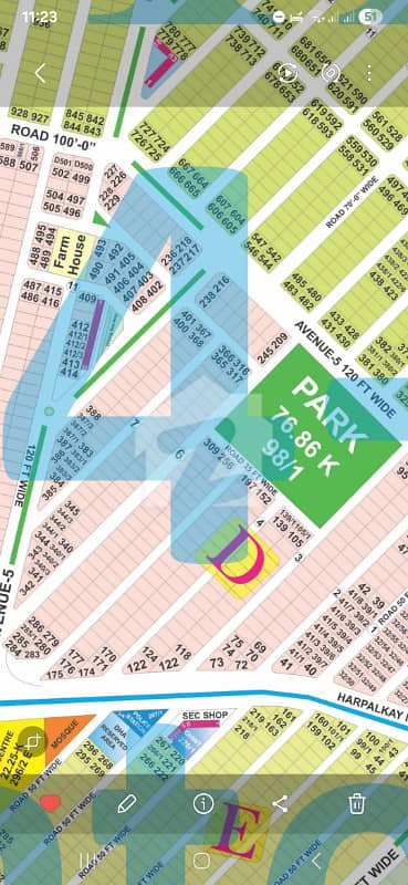 Dha Ph-6 Residentional Plot For Sale