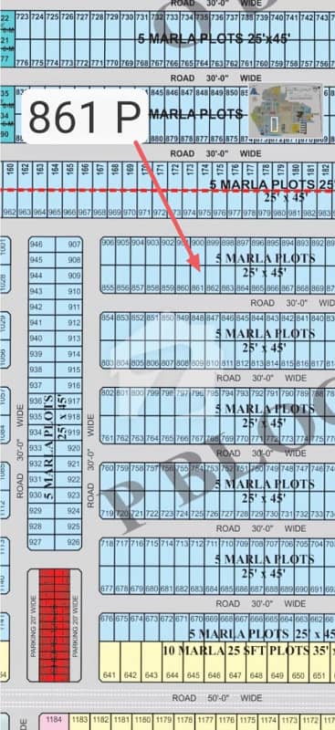 5 Marla Plot for Sale | P Block | Al Rehman Garden Phase 2, Lahore