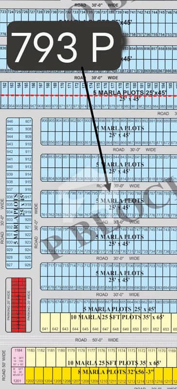 5 Marla Residential Plot for Sale | Al Rehman Garden Phase 2 P Block