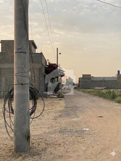 240 Sq Yard West Open Plot For Sale in Saadi Garden Block 2 Near Park