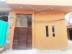 House 1.5 Marla, 2 Storey Marble flooring, Rag Wall and Roof Ceiling