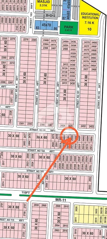B17 block E 30 60 50feet road prime location plot available for sale in very reasonable price
