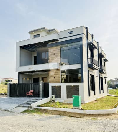 8 Marla (30x60) Brand New Corner House For sale in Block E Mpchs Multi garden B17 Islamabad