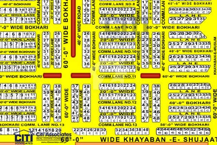 Prime 200 Yards Commercial Plot Bukhari, DHA Phase 6