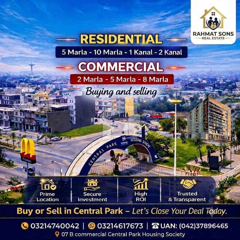 8 Marla Commercial For Sale 8 Marla Commercial For Sale