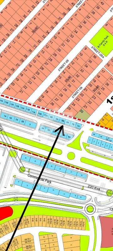 liquiad avenue 80ft Road 7 Marla Residential Plot In Jinnah Gardens