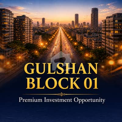 West Open Corner First Floor Subleased Portion for Sale in Gulshan-e-Iqbal Block 1 Karachi