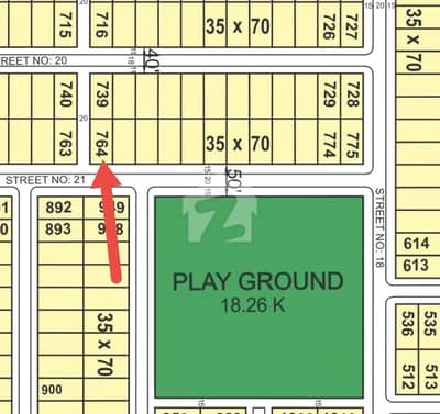 Park Face Corner Plot For Sale