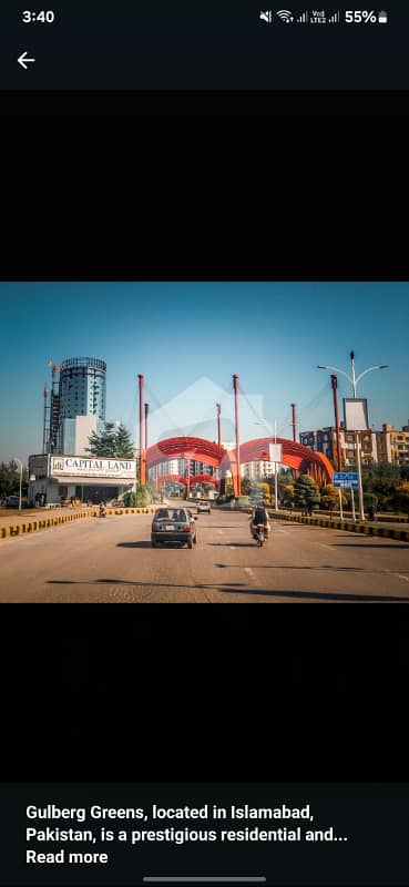 7 Marla Develop Possession Plot At Prime Location In R Block Gulberg Green Islamabad