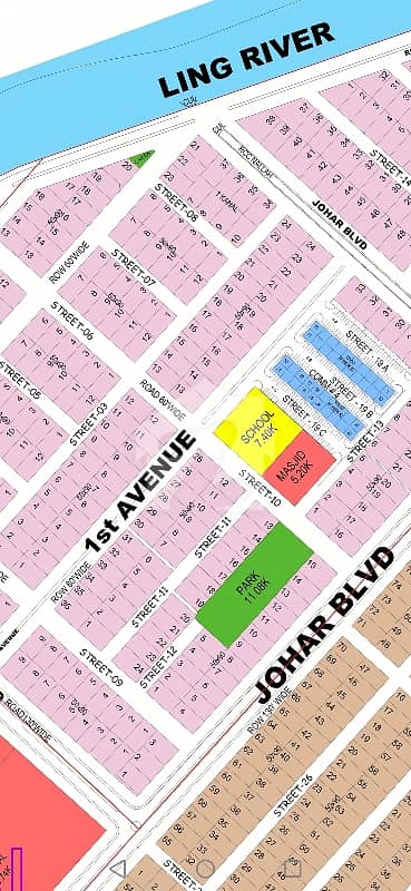 Dha Phase 5 Sector C 500 Sq yrd Plot For Sale Dha Phase 5 Sector C 500 Sq yrd Plot For Sale