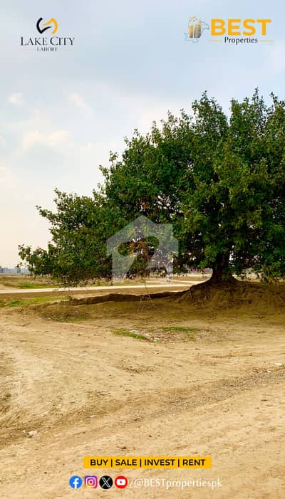 7 Marla Plot (Next To Corner) for SALE On Cheap Prices in Sector M7C4 Lake City Lahore