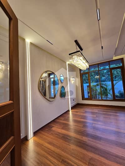 500 yards Top Quality Brand New Bungalow Semi Furnished with Pool Basement Available for Sale