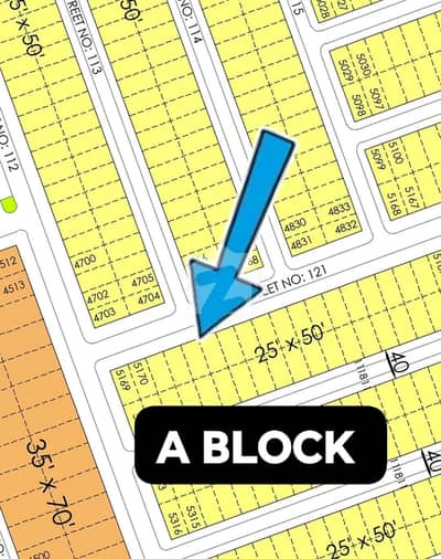 A Block Top Location Plot For Sale In Faisal Hills