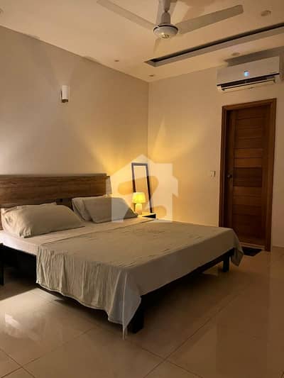 fully furnished apartment for rent DHA phase 8 karachi