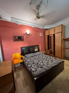 Fully Furnished 3rd Mezzanine Floor Flat For Rent In Rahat Commercial
