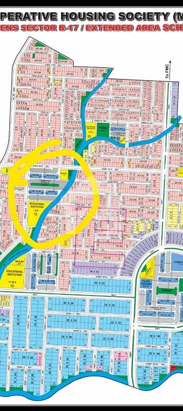 Prime location 10 Marla Comercial plot available for sale (B17 islamabad) CDA & RDA Approved