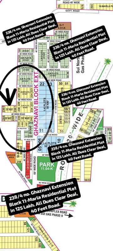 238/4 No. Ghaznavi Extension Block 11-Marla (38.5 By 65) Residential Plot In 125 Lakh. All Dues Clear Deal. 40 Feet Road. Best Location For Constructing Your Dream House In Bahria Town Lahore. 238/4 No. Ghaznavi Extension Block 11-Marla (38.5 By 65) Residential Plot In 125 Lakh. All Dues Clear Deal. 40 Feet Road. Best Location For Constructing Your Dream House In Bahria Town Lahore.