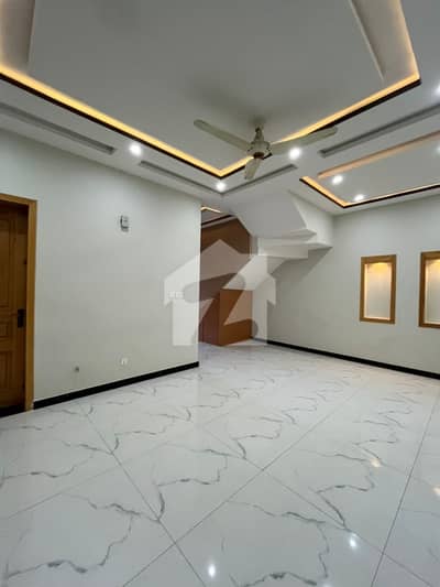 10 Marla Brand New First Entry Nearby To Market And Markaz Outclass Condition Ground Portion Available For Rent With All Basic Needs In Which Electricity ,Gas And Water Are Boring And Supply Installed.